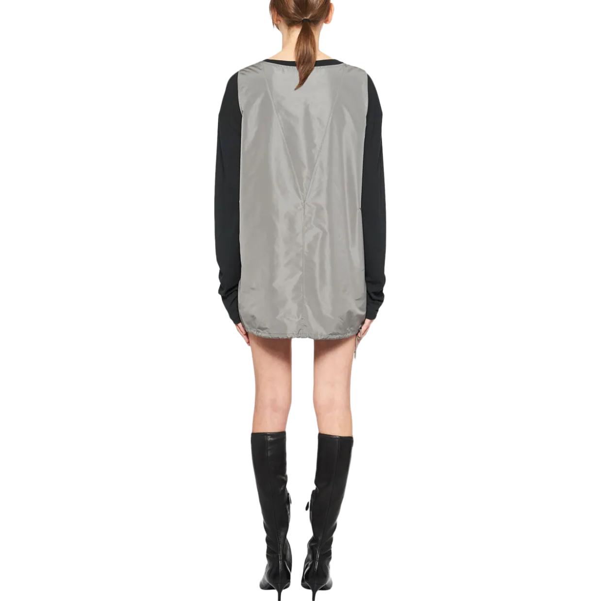 Shop (W) MIU MIU  SS23 无袖口袋连衣裙 灰色 MF4924-121I-F0112