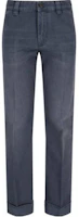 (Women) MIU MIU Straight-Leg Denim Casual Pants Blue MP1820-15EF-F0031-S-OOO (Women) MIU MIU Straight-Leg Denim Casual Pants Blue MP1820-15EF-F0031-S-OOO
