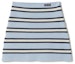 Order (W) ミュウミュウ ストライプ柄エラスティックウエストスリムフィットミニスカートライトブルー MMG482-14AX-F0012-S-OOO