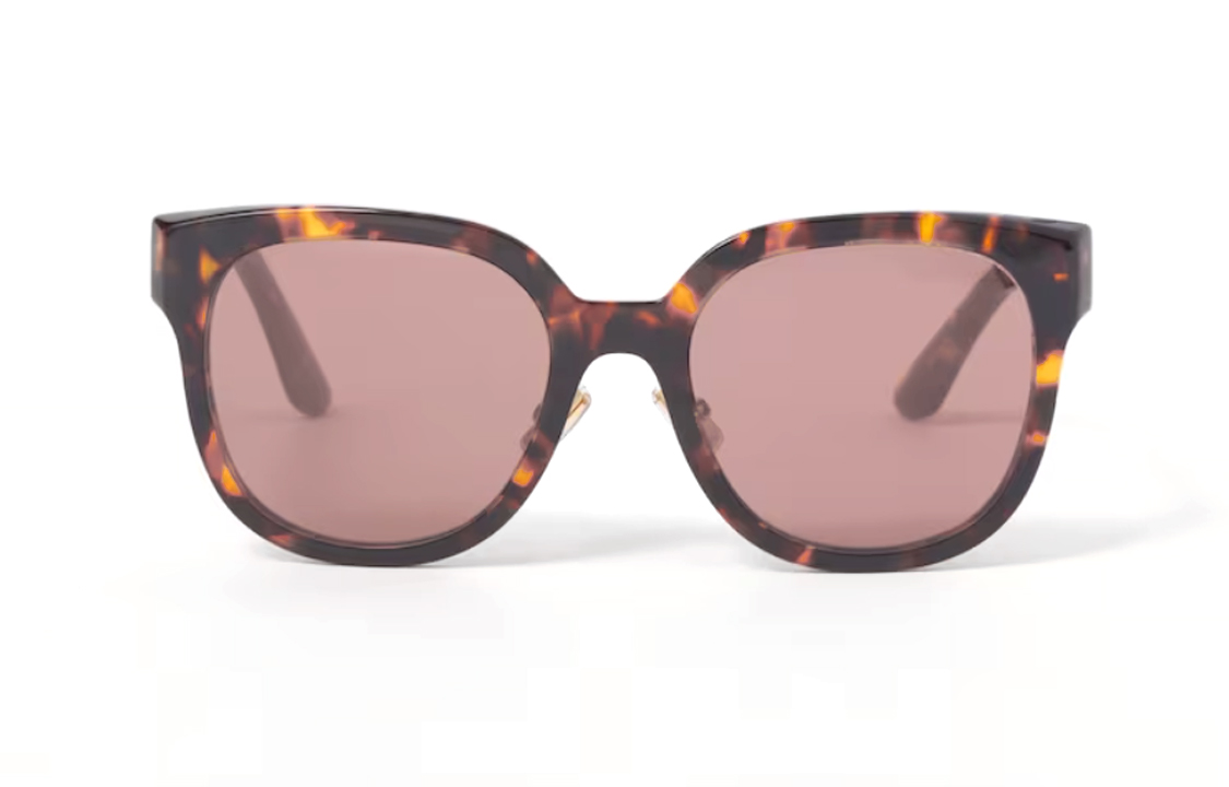 (Women) MIU MIU  Tortoiseshell Butterfly Acetate Sunglasses with Patterned Temples SMU01ZEVAUFE70DC055 圖 2
