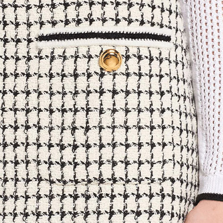 Details for (W) MIU MIU 白色拼接丝绒A字休闲短裙 MG1746-10DX-F0964