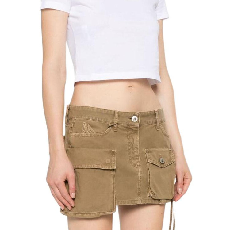 Sizing (W) MIU MIU 白色短袖圆领露脐上衣 MJN483-1YXT-F0009