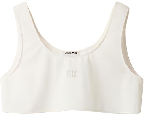 (W) MIU MIU Baju Tanpa Lengan Putih Kapas dengan Reka Bentuk Cetakan. MT1982-10RG-F0304-S-OOO Buy (W) MIU MIU Baju Tanpa Lengan Putih Kapas dengan Reka Bentuk Cetakan. MT1982-10RG-F0304-S-OOO