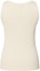 Lookbook (W) MIU MIU 白色无袖修身背心带标志 MJT694-1464-F0018-S-OOO