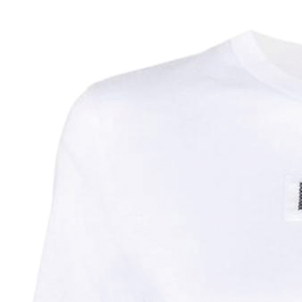 Sizing (W) ミュウミュウ ホワイト スリムフィット クルーネック 半袖Tシャツ SS23 カジュアル MJN484-1YXU-F0009