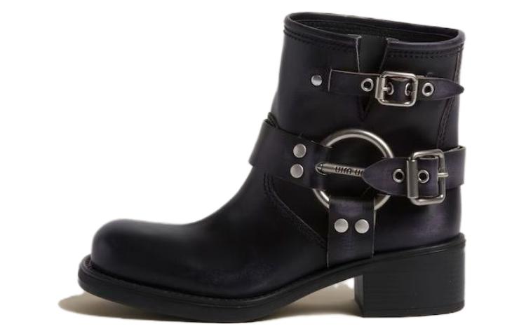 (Women) MIU MIU Ankle Boot 'Fashion Comfort Black' 5T953D_3F33_F0002_F_050