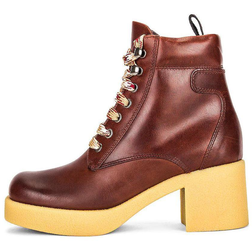 Buy (W) 미우미우 브라운 스웨이드 앵클부츠 5T302C_3KL8_F0046_F_060