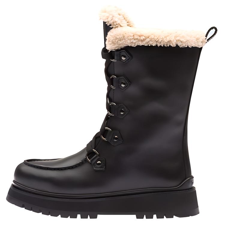 (W) MIU MIU Ankle Boots 'Deep Black'