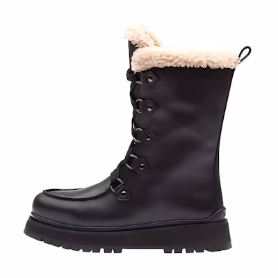(W) MIU MIU Ankle Boots 'Deep Black'