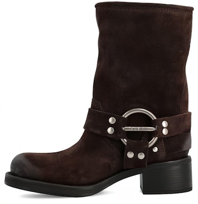 (W) 미우미우 패션 버클 브라운 앵클부츠 5U845D_0B2_F0003 Buy (W) 미우미우 패션 버클 브라운 앵클부츠 5U845D_0B2_F0003