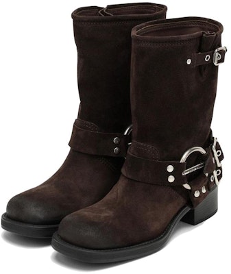 (W) 미우미우 패션 버클 브라운 앵클부츠 5U845D_0B2_F0003 Lookbook (W) 미우미우 패션 버클 브라운 앵클부츠 5U845D_0B2_F0003