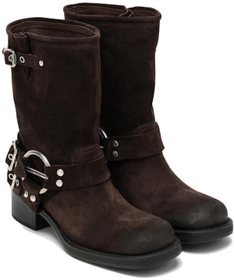 (W) 미우미우 패션 버클 브라운 앵클부츠 5U845D_0B2_F0003 Shop (W) 미우미우 패션 버클 브라운 앵클부츠 5U845D_0B2_F0003