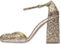 Buy (W) MIU MIU Enkelband Glitter Pumps ''Pyriet Geel'' 5I730D_36B_F0846_F_100