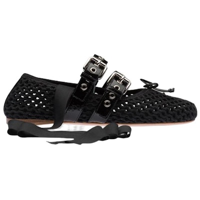 (W) Bailarinas MIU MIU 'Black Knit Fashion' Negras de Punto 5F737D_1E46_F0002_F_005 Order (W) Bailarinas MIU MIU 'Black Knit Fashion' Negras de Punto 5F737D_1E46_F0002_F_005