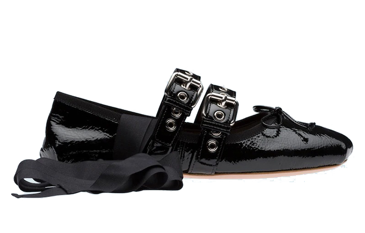 Order (W) MIU MIU Bailarinas 'Cuero Negro' 5F466A_H27_F0002_F_M005