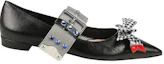 Order (W) MIU MIU Ballerine in Pelle Nera 5F684B_XUI_F0N11