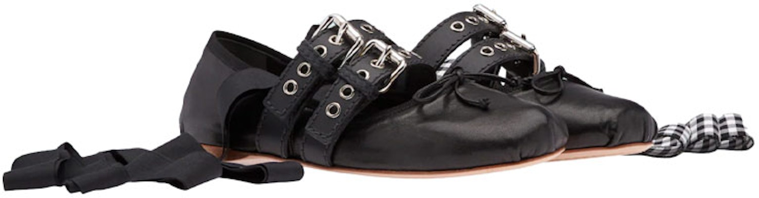 (W) 미우미우 블랙 리본 플랫 (Miu Miu Black Ribbon Flat) 5F466A_3KSR_F0002_F_005 Lookbook (W) 미우미우 블랙 리본 플랫 (Miu Miu Black Ribbon Flat) 5F466A_3KSR_F0002_F_005