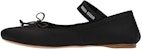 (W) 미우미우 블랙 새틴 발레 플랫 (Miu Miu Black Satin Ballet Flat) 5F794D_QU6_F0002_F_A005