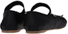 (W) 미우미우 블랙 새틴 발레 플랫 (Miu Miu Black Satin Ballet Flat) 5F794D_QU6_F0002_F_A005