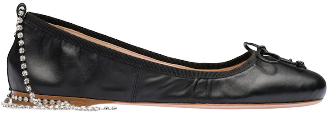 (W) MIU MIU Ballerines ''Peau de Mouton Noire'' 5F916C_038_F0002_F_005 Order (W) MIU MIU Ballerines ''Peau de Mouton Noire'' 5F916C_038_F0002_F_005