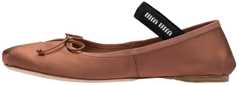 (W) 미우미우 코코아 브라운 발레 플랫 (Miu Miu 코코아 브라운 발레 플랫) 5F794D_QU6_F0324_F_A005 Buy (W) 미우미우 코코아 브라운 발레 플랫 (Miu Miu 코코아 브라운 발레 플랫) 5F794D_QU6_F0324_F_A005