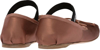 Purchase (Women) MIU MIU Ballet Flats 'Cocoa Brown' 5F794D_QU6_F0324_F_A005