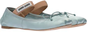 Lookbook (W) MIU MIU Ballerines en Satin ''Bleu Clair'' 5F794D_QU6_F0AE7_F_A005
