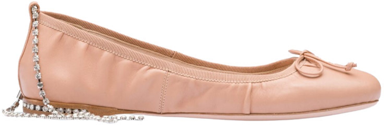 (W) 미우미우 핑크 발레 플랫 (Miu Miu Pink Ballet Flat) 5F916C_038_F0A48_F_005 Order (W) 미우미우 핑크 발레 플랫 (Miu Miu Pink Ballet Flat) 5F916C_038_F0A48_F_005