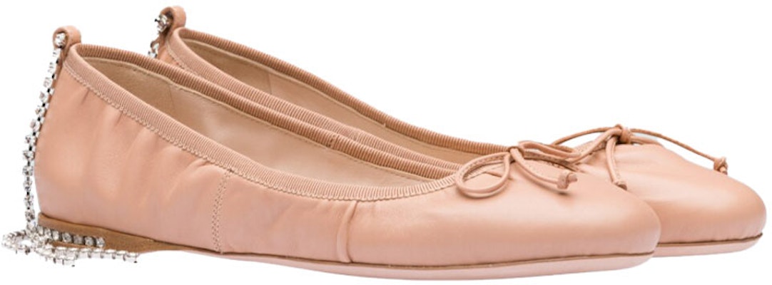 (W) 미우미우 핑크 발레 플랫 (Miu Miu Pink Ballet Flat) 5F916C_038_F0A48_F_005 Lookbook (W) 미우미우 핑크 발레 플랫 (Miu Miu Pink Ballet Flat) 5F916C_038_F0A48_F_005