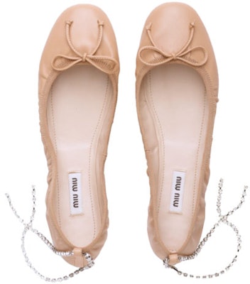 (W) 미우미우 핑크 발레 플랫 (Miu Miu Pink Ballet Flat) 5F916C_038_F0A48_F_005 Purchase (W) 미우미우 핑크 발레 플랫 (Miu Miu Pink Ballet Flat) 5F916C_038_F0A48_F_005