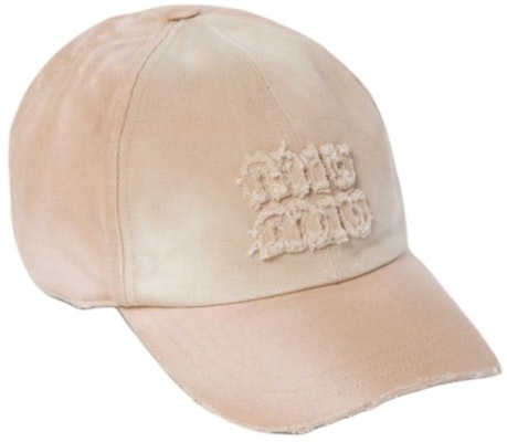(Women) MIU MIU Beige Embroidered Logo Distressed Denim Cap. 5HC274_2CRZ_F0627 Buy (Women) MIU MIU Beige Embroidered Logo Distressed Denim Cap. 5HC274_2CRZ_F0627