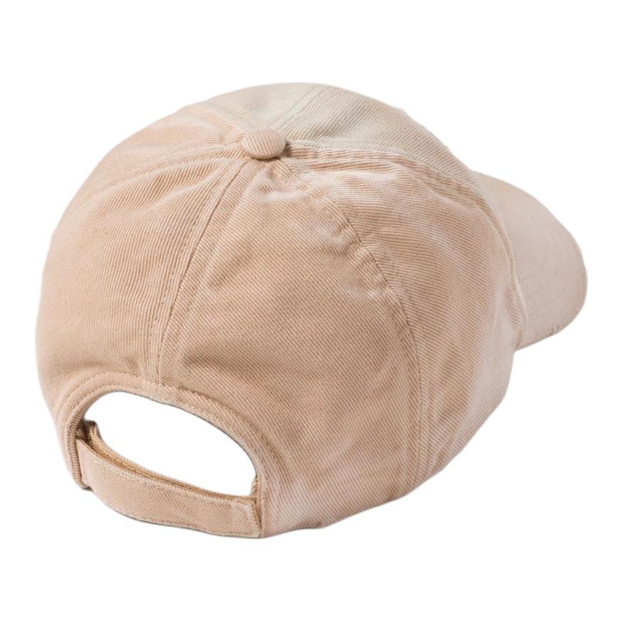 Lookbook (Women) MIU MIU Beige Embroidered Logo Distressed Denim  Cap. 5HC274_2CRZ_F0627