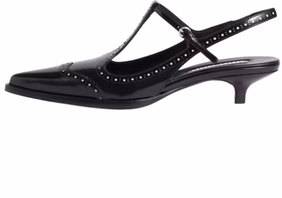 (W) MIU MIU Escarpins Noir Cuir Bout Pointu Boucle Talon 3.5cm 5I309E_055_F057Z_F_035 Buy (W) MIU MIU Escarpins Noir Cuir Bout Pointu Boucle Talon 3.5cm 5I309E_055_F057Z_F_035