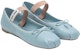 (W) MIU MIU Slip-On Riben Reben 'Biru' 5F794D_XUU_F0012_F_A005