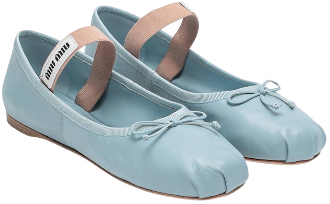 (W) MIU MIU Slip-On Riben Reben 'Biru' 5F794D_XUU_F0012_F_A005 Order (W) MIU MIU Slip-On Riben Reben 'Biru' 5F794D_XUU_F0012_F_A005