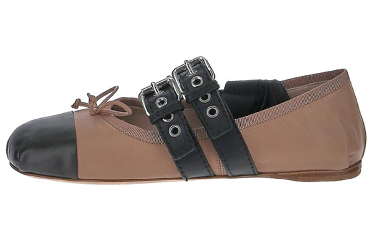 Buy (W) 미우미우 누드핑크 버클 슬립온 5F796D_3LLR_F034U