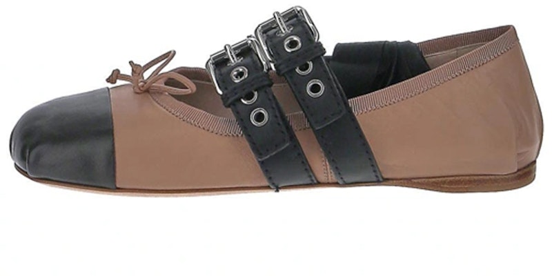 (Women) MIU MIU Buckle Slip-On 'Nude Pink' 5F796D_3LLR_F034U Buy (Women) MIU MIU Buckle Slip-On 'Nude Pink' 5F796D_3LLR_F034U