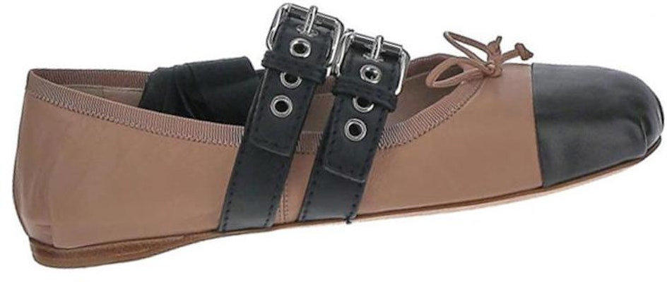 (Women) MIU MIU Buckle Slip-On 'Nude Pink' 5F796D_3LLR_F034U Lookbook (Women) MIU MIU Buckle Slip-On 'Nude Pink' 5F796D_3LLR_F034U