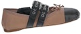 (W) MIU MIU Kasut Sarung Buckle 'Merah Jambu Nude' 5F796D_3LLR_F034U