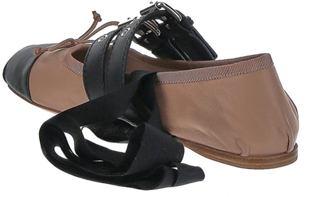 (Women) MIU MIU Buckle Slip-On 'Nude Pink' 5F796D_3LLR_F034U Shop (Women) MIU MIU Buckle Slip-On 'Nude Pink' 5F796D_3LLR_F034U