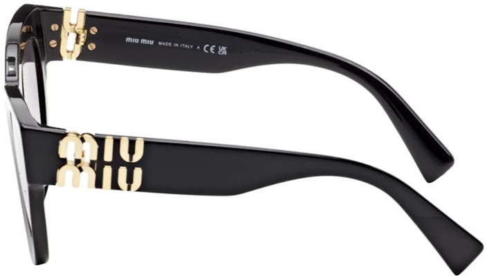 (Women) MIU MIU Cat-Eye Sunglasses for Women Black with Engraved Temples 0MU01YS80565977824181AB5D1 Buy (Women) MIU MIU Cat-Eye Sunglasses for Women Black with Engraved Temples 0MU01YS80565977824181AB5D1