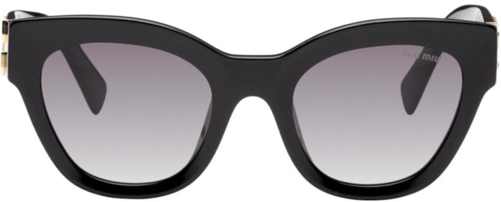 (Women) MIU MIU Cat-Eye Sunglasses for Women Black with Engraved Temples 0MU01YS80565977824181AB5D1 Lookbook (Women) MIU MIU Cat-Eye Sunglasses for Women Black with Engraved Temples 0MU01YS80565977824181AB5D1