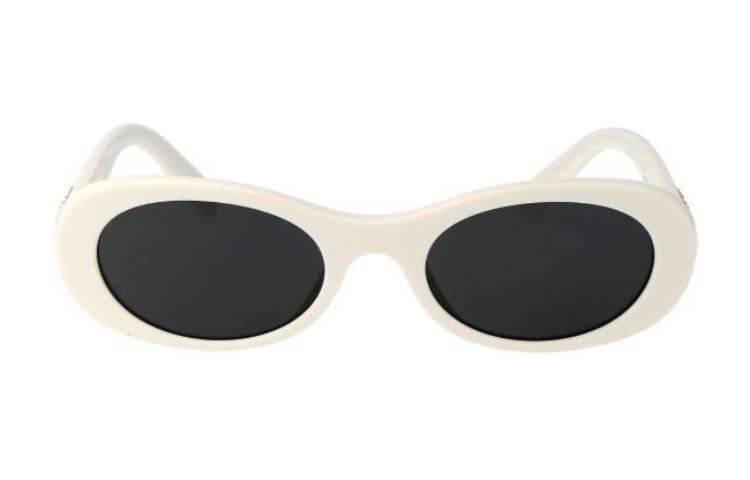 (Women) MIU MIU Cat Eye Sunglasses for Women White with Logo Temples. 0MU06ZS1425S0 圖 3