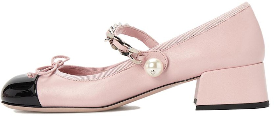(W) MIU MIU Clásico Mary Jane 'Cuero Rosa' 5I485D_3L4I_F054Z Buy (W) MIU MIU Clásico Mary Jane 'Cuero Rosa' 5I485D_3L4I_F054Z