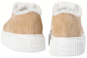 (W) 미우미우 클래식 플랫폼 스니커즈 (라이트 브라운 벨벳) 5E986D_Z0G_F0379_F_005 Purchase (W) 미우미우 클래식 플랫폼 스니커즈 (라이트 브라운 벨벳) 5E986D_Z0G_F0379_F_005