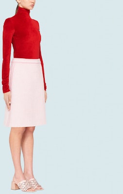 (W) MIU MIU 舒适针织A字裙 - 粉色 MG1592-1YU1-F0442 Purchase (W) MIU MIU 舒适针织A字裙 - 粉色 MG1592-1YU1-F0442