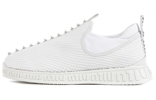 (Women) MIU MIU Comfort Low-Top 'White' 5S901B_3KRD_F0009 Buy (Women) MIU MIU Comfort Low-Top 'White' 5S901B_3KRD_F0009