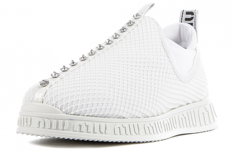 (W) MIU MIU CMFT Low-Top 'White' 圖 2
