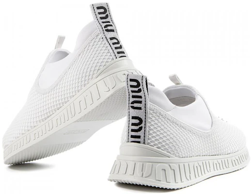 (Women) MIU MIU Comfort Low-Top 'White' 5S901B_3KRD_F0009 Lookbook (Women) MIU MIU Comfort Low-Top 'White' 5S901B_3KRD_F0009