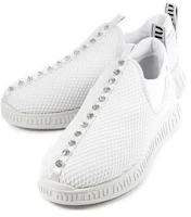 Purchase (W) MIU MIU Sepatu Low-Top Nyaman 'Putih' 5S901B_3KRD_F0009